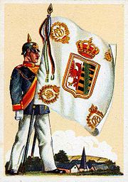 Fahne Anhaltisches Infanterie-Regiment Nr.93, I. und III.Bataillon